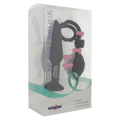 INFLATABLE BUTTPLUG BLACK