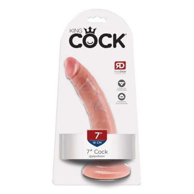KING COCK 7 INCH FLESH