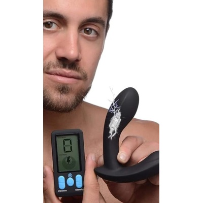 E-STIM VIBRATING BUTT PLUG