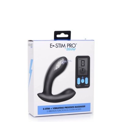 E-STIM VIBRATING BUTT PLUG