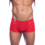 ROSE LACE BOY SHORT RED