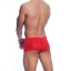 ROSE LACE BOY SHORT RED
