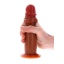 GET REAL SILICONE FORESKIN DONG 19 cm