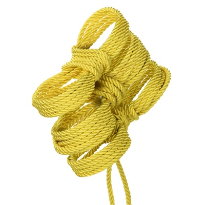 ROPE 10M COTTON-POLYESTER YELLOW - BOUNDLESS