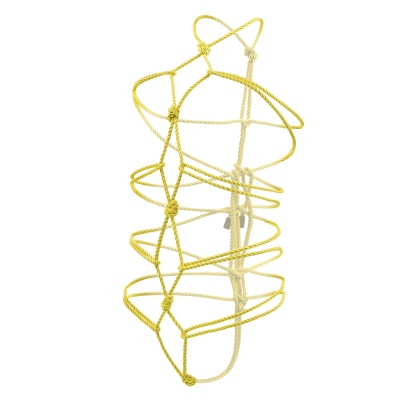 ROPE 10M COTTON-POLYESTER YELLOW - BOUNDLESS