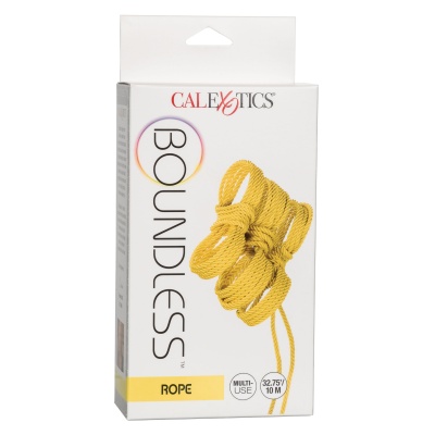 ROPE 10M COTTON-POLYESTER YELLOW - BOUNDLESS