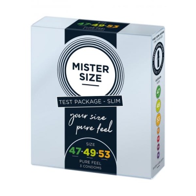 MISTER SIZE SLIM TEST PACKAGE 47-49-53