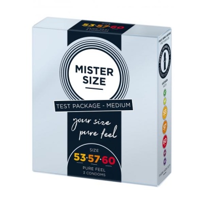 MISTER SIZE MEDIUM TEST PACKAGE 53-57-60