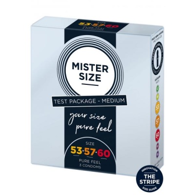 MISTER SIZE MEDIUM TEST PACKAGE 53-57-60