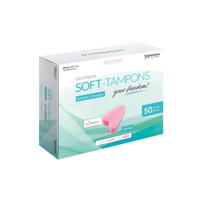 SOFT TAMPONS NORMAL BOX 50pcs