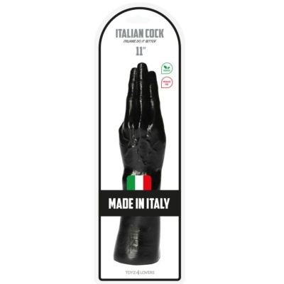 ITALIAN COCK 11'' FIST BLACK ITALIAN COCK 11'' FIST BLACK