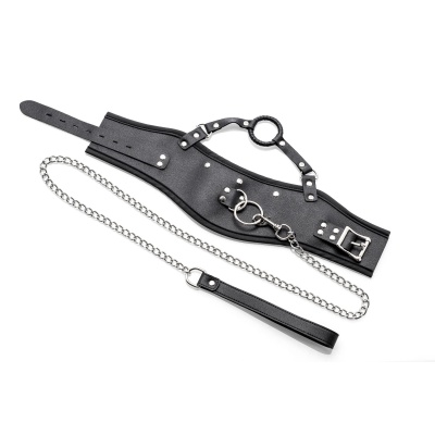 POSTURE COLLAR WITH O-RING + LEASH