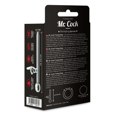 MR.COCK EXTREME LINE F*CKING DEEP PENIS PLUG