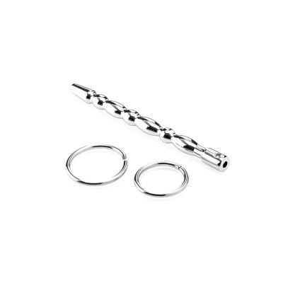 ZENN RIBBED PENIS PLUG 115 mm