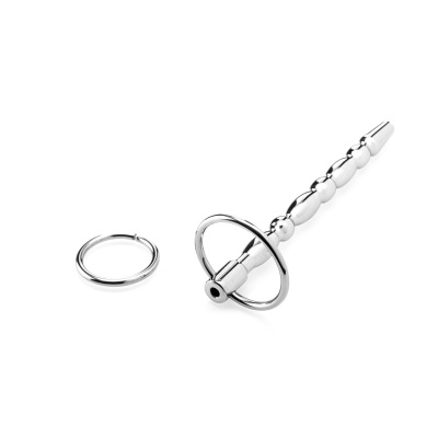 ZENN RIBBED PENIS PLUG 115 mm