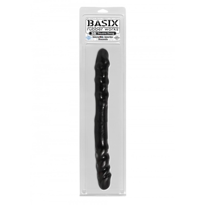 BASIX 16" DOUBLE DONG BLACK BASIX 16" DOUBLE DONG BLACK