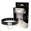 COQUETTE CHOKER WITH DOUBLE METAL RING