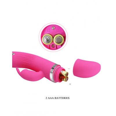 PRETTY LOVE INGRAM E-STIM RABBIT VIBRATOR 