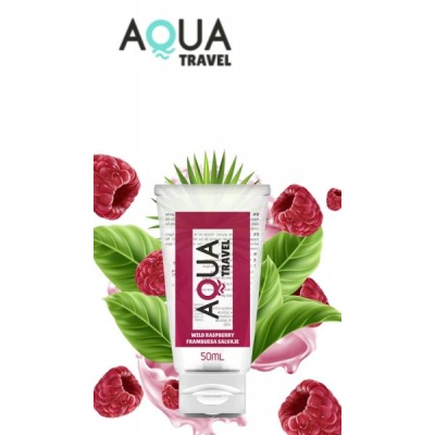 AQUA TRAVEL WATERBASED RASPBERRY FLAVORED 50 ml 7,5