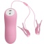 E-STIM VIBRATING NIPPLE TWEEZERS BAILE ROMANTIC WAVE