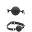 OHMAMA BREATHABLE SILICONE GAG WITH SILICONE STRAP SIZE L