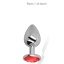 OHMAMA ANAL PLUG WITH RED CRYSTAL L OHMAMA ANAL PLUG WITH RED CRYSTAL L