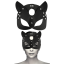 COQUETTE VEGAN LEATHER CAT MASK WITH EARS