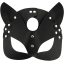 COQUETTE VEGAN LEATHER CAT MASK WITH EARS
