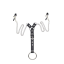 OHMAMA NIPPLE CLAMPS WITH PENIS RING