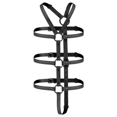 FETISH SUBMISSIVE TORSO BONDAGE HARNESS 7640