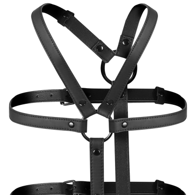 FETISH SUBMISSIVE TORSO BONDAGE HARNESS 7640