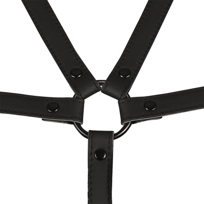 FETISH SUBMISSIVE TORSO BONDAGE HARNESS 7640