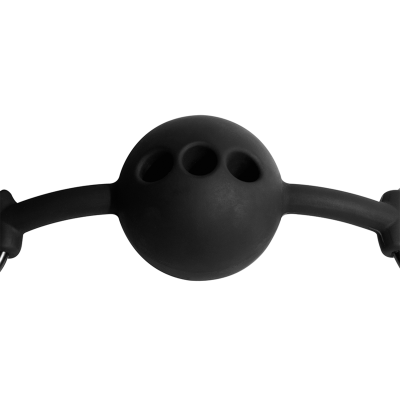 FETISH SUBMISSIVE - BREATHABLE SILICONE BALL GAG