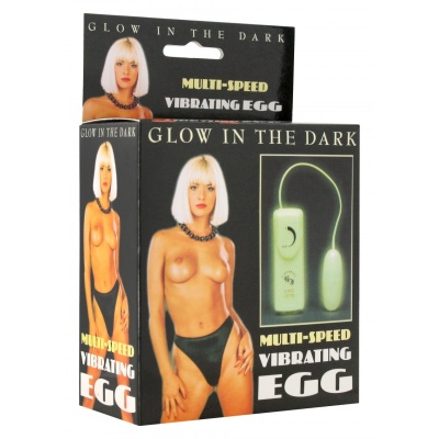 VIBRATING EGG GLOWING IN THE DARK
