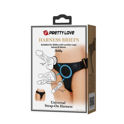PRETTY LOVE HARNESS BRIEFS UP TO 90mm