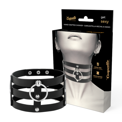 COQUETTE – FETISH STYLE VEGAN LEATHER CHOKER