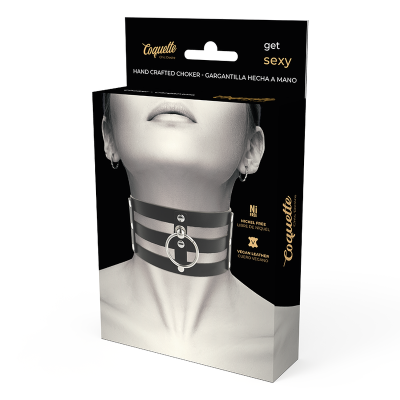 COQUETTE – FETISH STYLE VEGAN LEATHER CHOKER