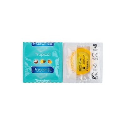 PASANTE TROPICAL CONDOM PINEAPPLE 1TK