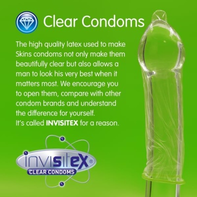 SKINS CONDOMS MINT 4 PCS