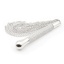 WHIP DIAMONDS 44CM SILVER