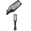 SPIKED PADDLE 32CM BLACK 2564