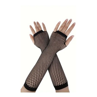 HALLOWEEN FISHNET SLEEVES