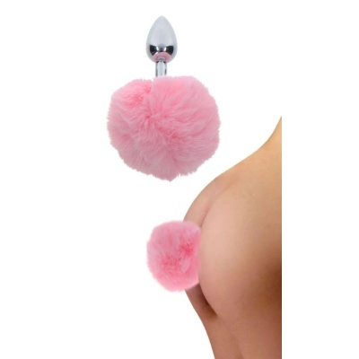 TABOOM BUNNYTAIL BUTTPLUG PINK