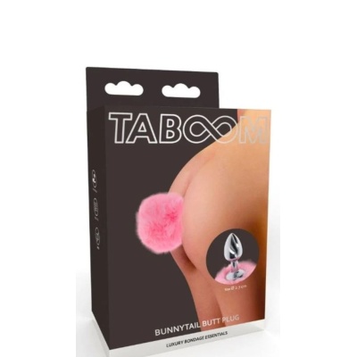 TABOOM BUNNYTAIL BUTTPLUG PINK