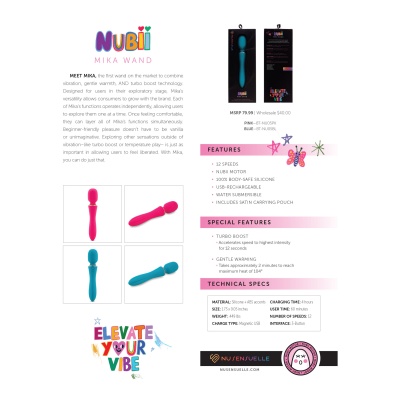 NUBII MIKA WAND PINK