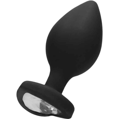 DIAMOND HEART BUTT PLUG - EXTRA LARGE