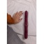 DOUBLE-SIDED THRUSTING VIBRATOR - MERLOT GRAPE
