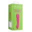 ULTRA SOFT SILICONE DOUBLE-SIDED WAND VIBRATOR - PRESTONE PINK