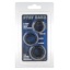 STAY HARD - THREE RINGS - BLACK