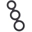 TRIAD COCK RING BLACK
